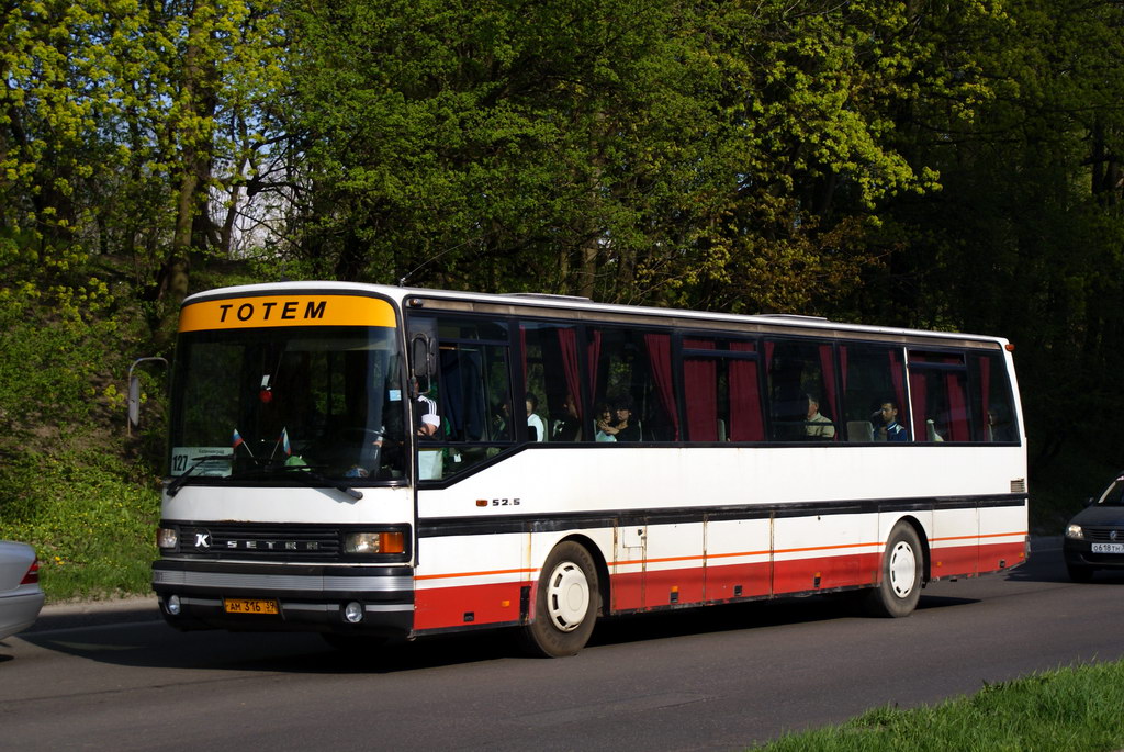 Kaliningrad region, Setra S215UL # АМ 316 39