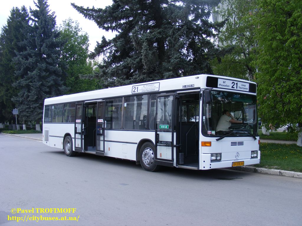 Hmelnickaya region, Mercedes-Benz O405N2Ü # BX 0330 AA