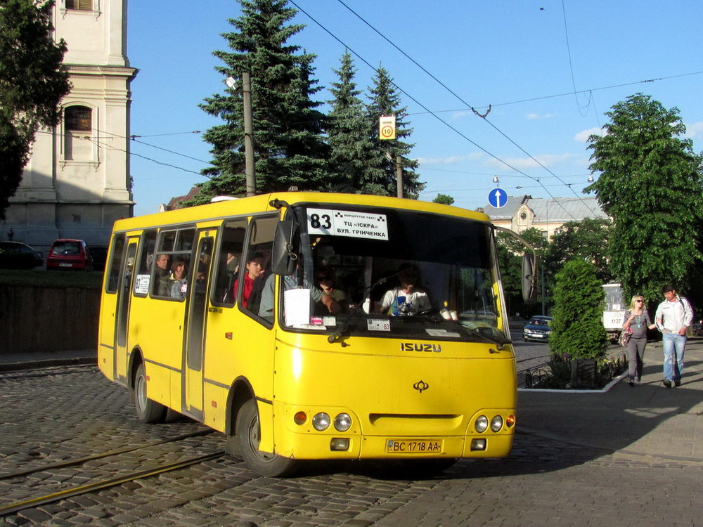 Фото львовского автобуса