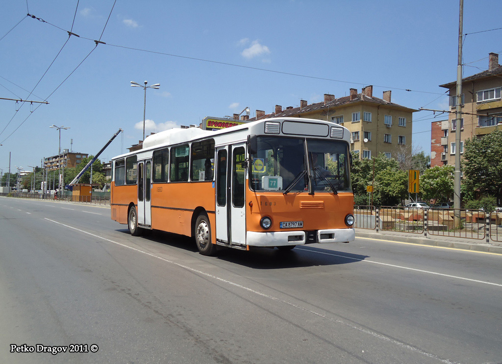 Bulgaria, Mercedes-Benz O305 # 1683