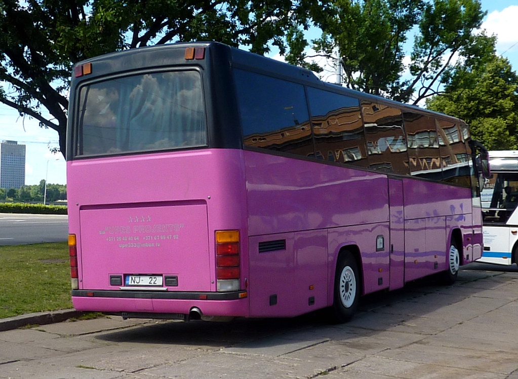 Латвия, Drögmöller EuroComet (Volvo B12-600) № NJ-22 — Фото ...