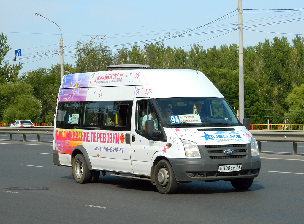 Yaroslavl region, Nizhegorodets-222702 (Ford Transit) # Н 100 УМ 76