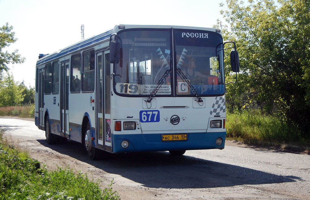 Маршрут 119 город омск