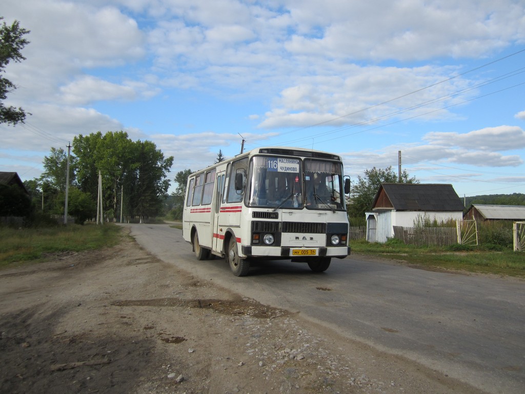 Автобусы в деревне