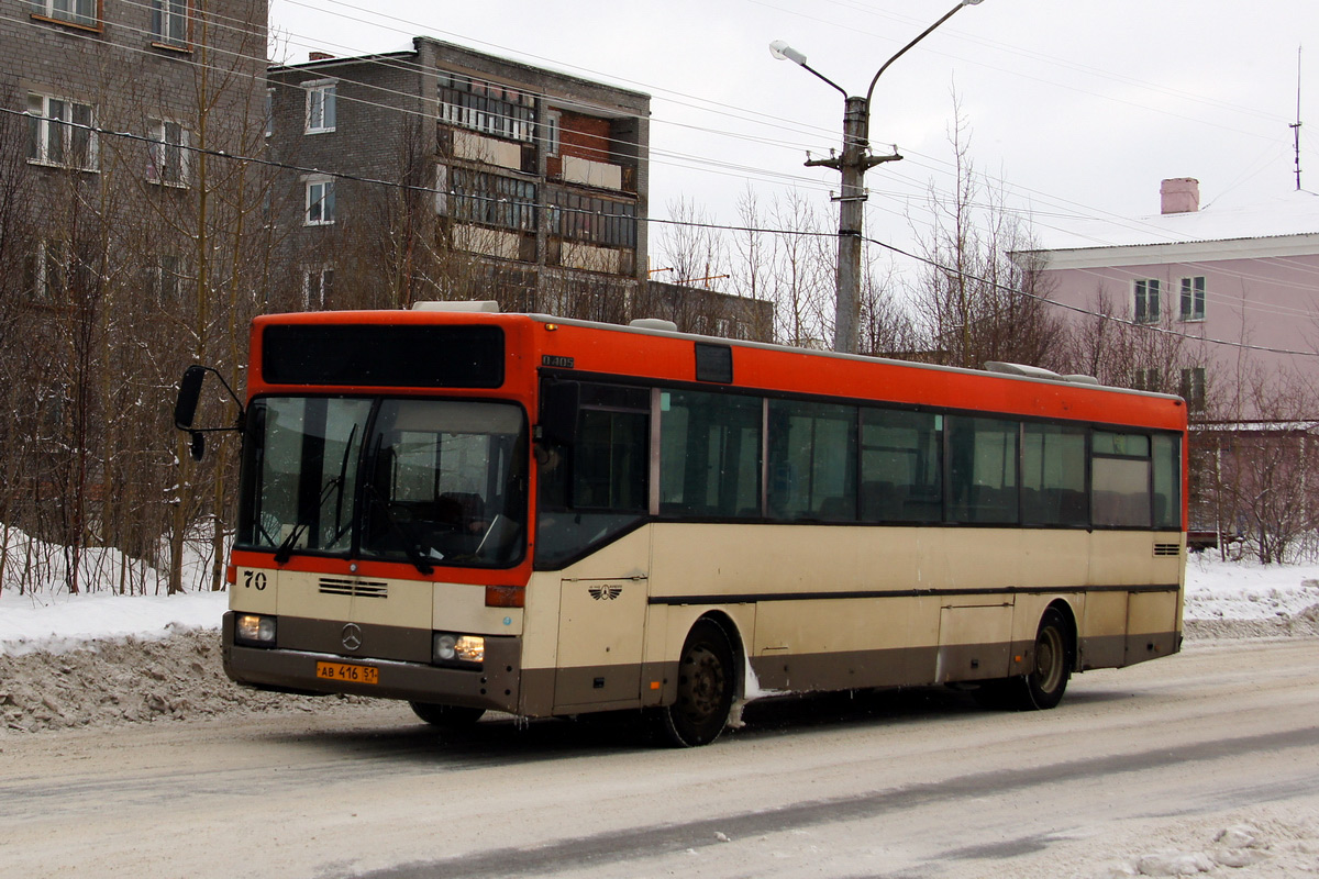 Murmansk region, Mercedes-Benz O405 # 70