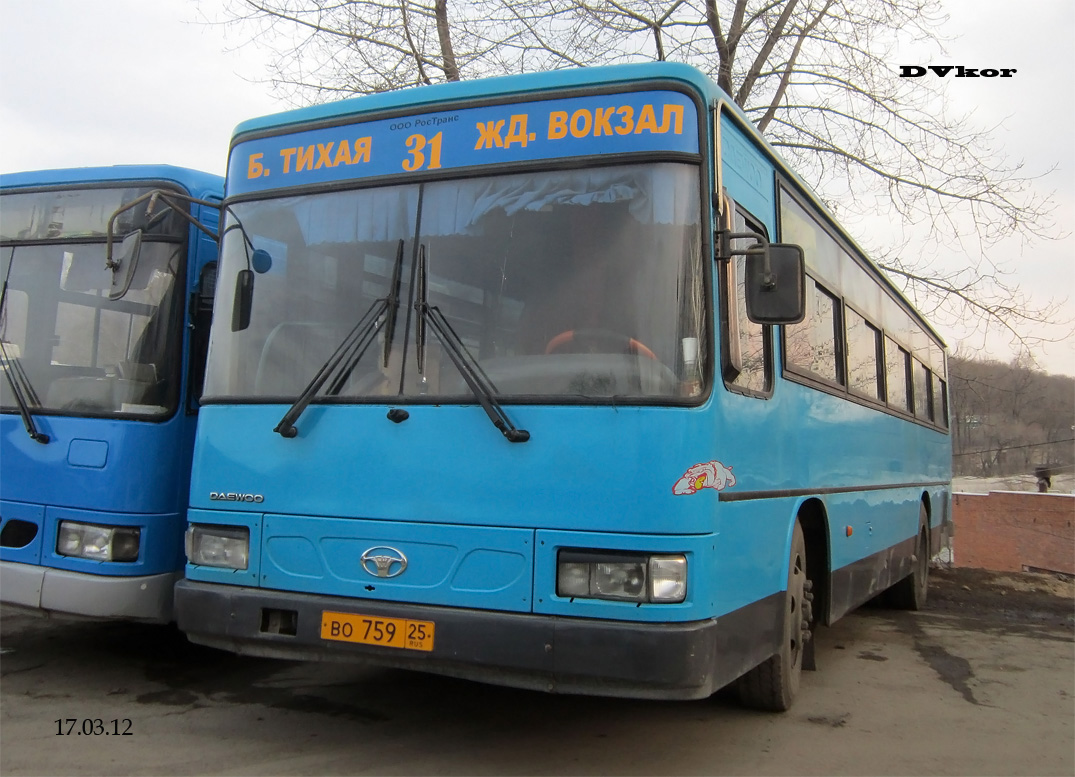 Daewoo bs106 салон