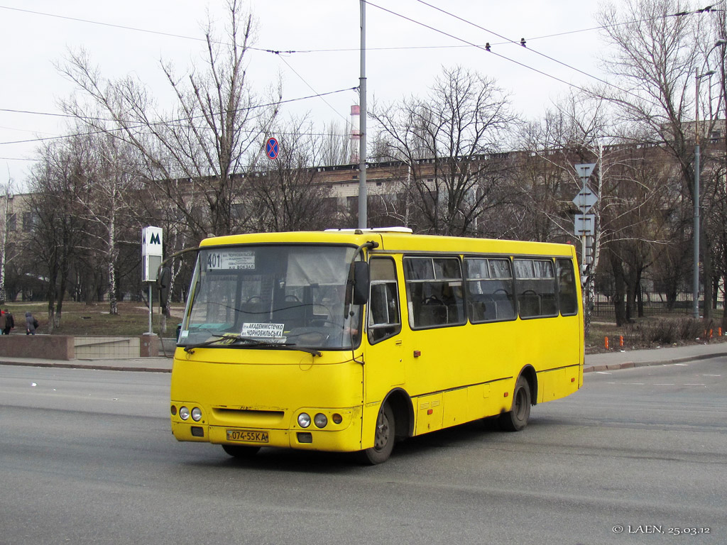 Kyiv, Bogdan A09201 # 074-55 КА