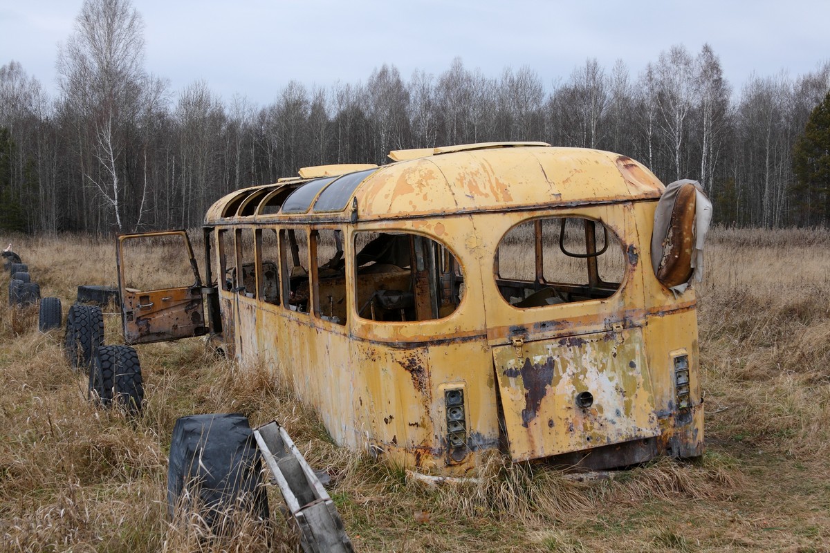 Фото заброшенных автобусов