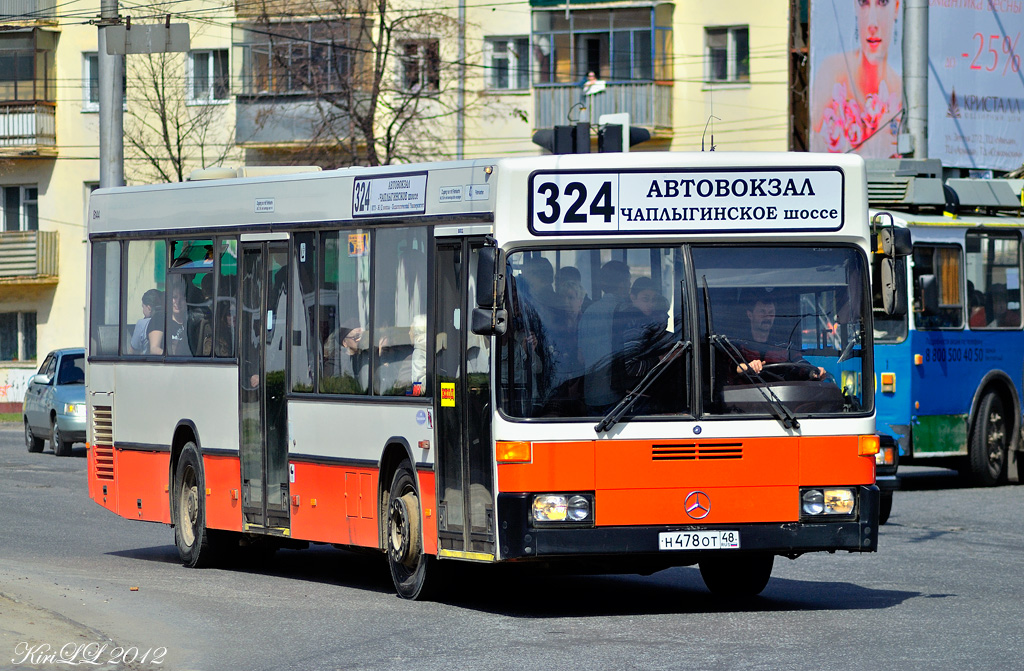 Lipetsk region, Mercedes-Benz O405N2 # Н 478 ОТ 48