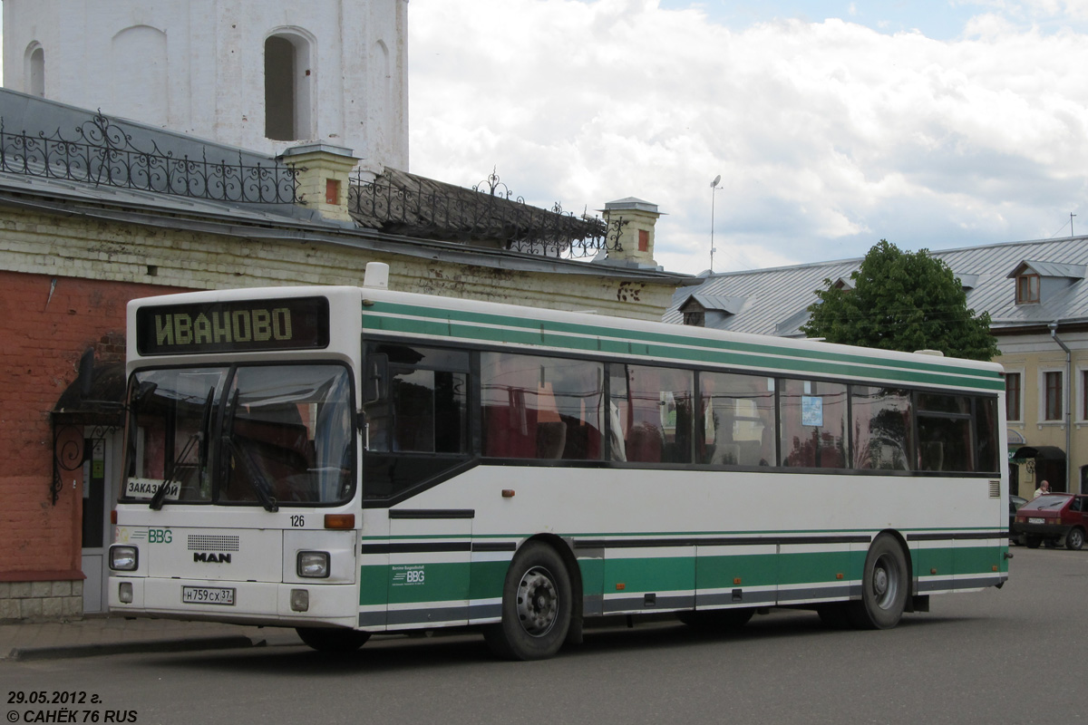 Ivanovo region, MAN 888 SÜ272 # Н 759 СХ 37