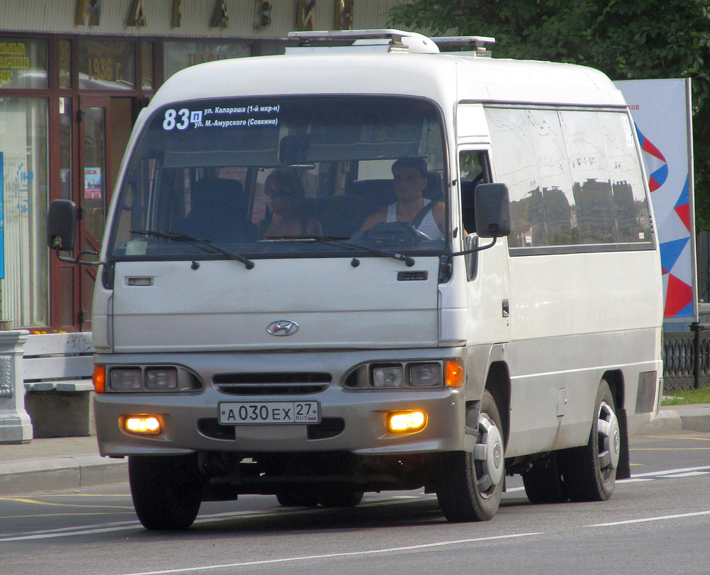 Hyundai chorus размеры