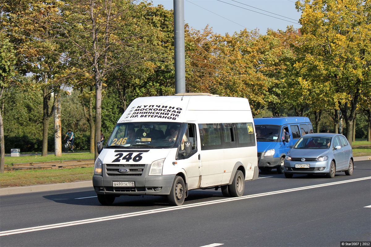 246 автобус маршрут спб