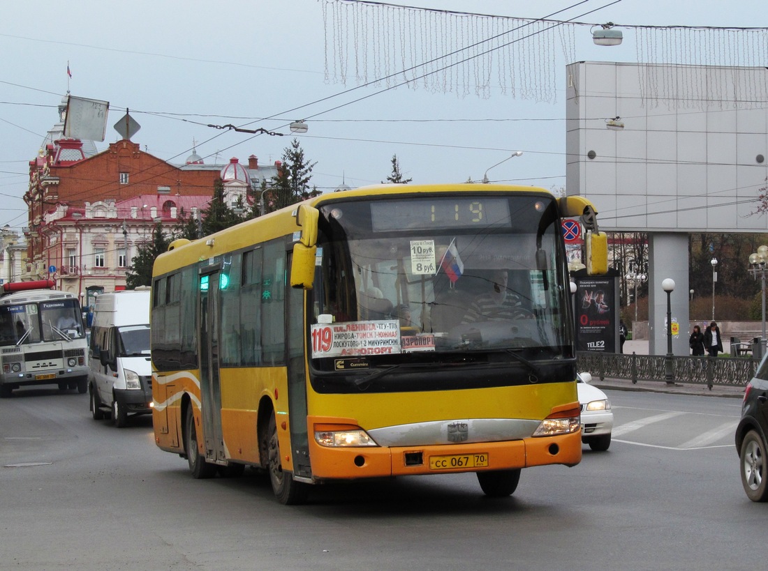 Tomsk region, Zhong Tong LCK6103G-2 # СС 067 70