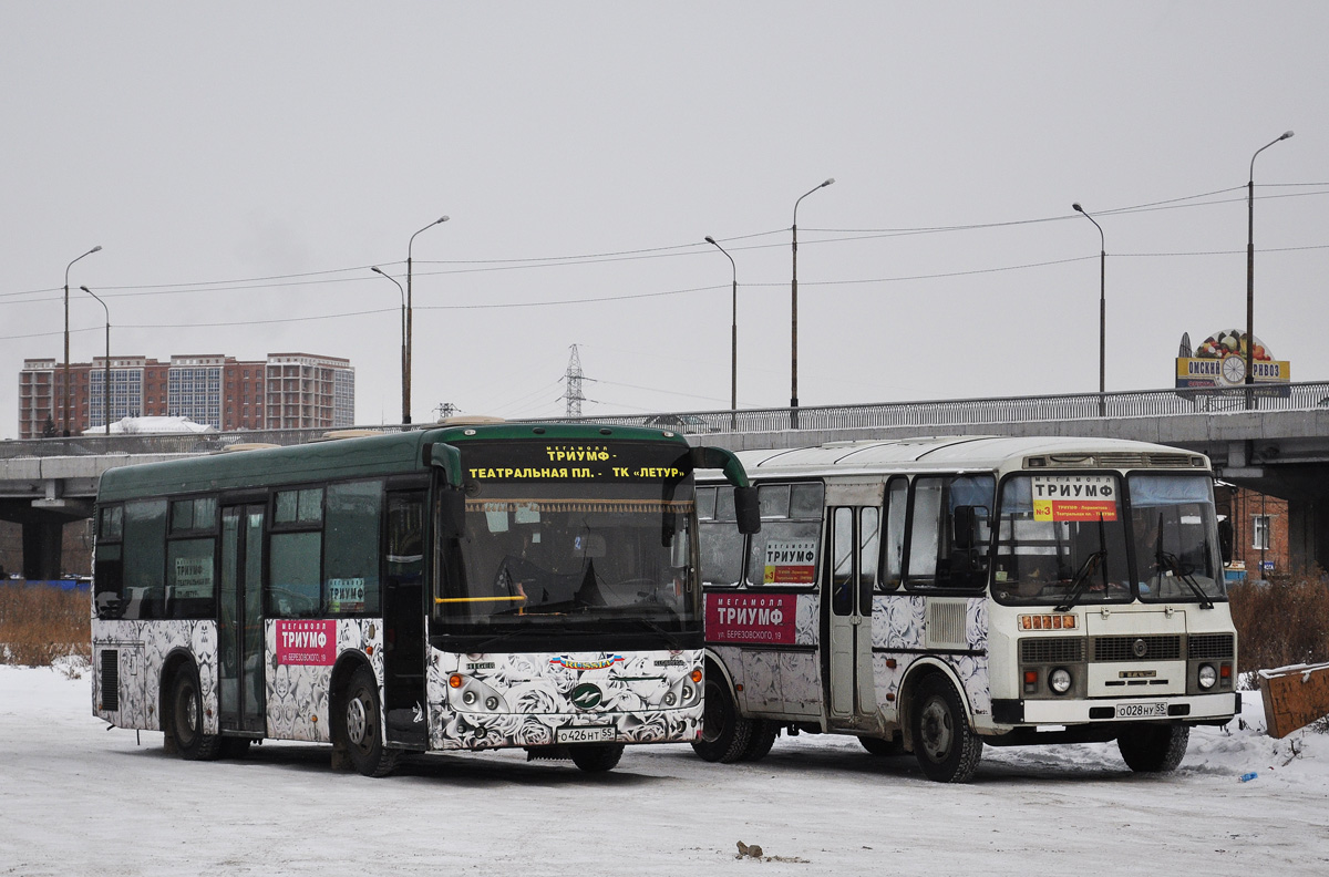 Триумф омск автобус
