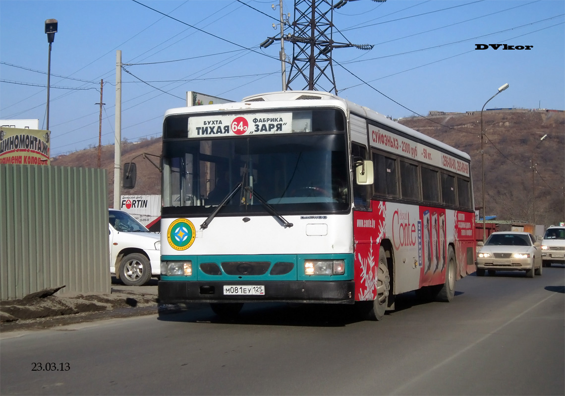 Автобус 64, Владивосток: маршрут и остановки — 2ГИС