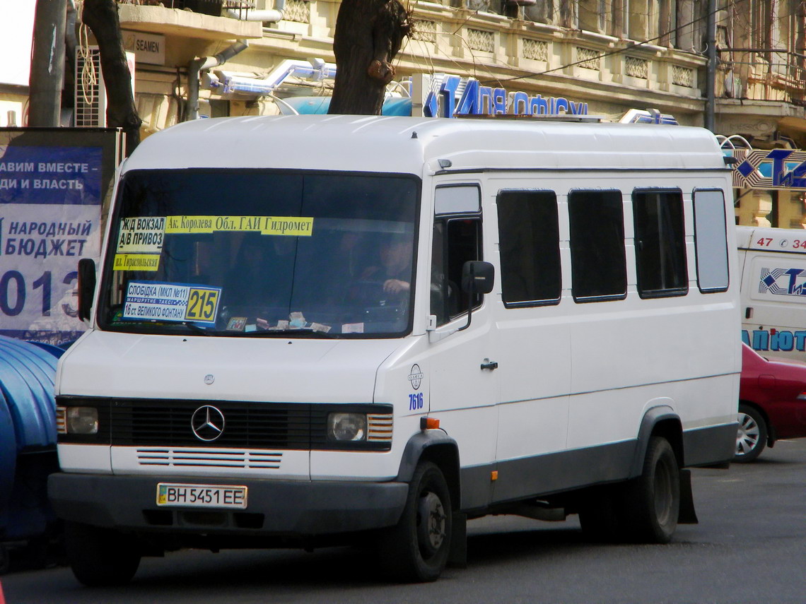 Odessa region, Mercedes-Benz T2 609D # 7616