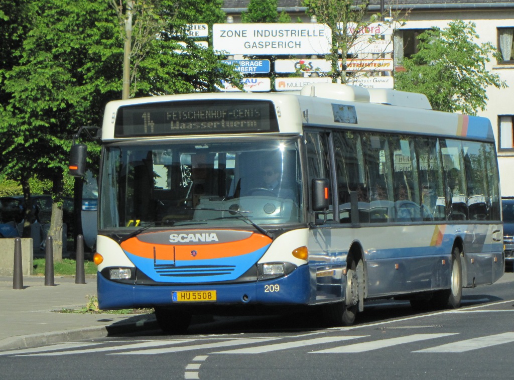 Luxembourg, Scania OmniCity # 209