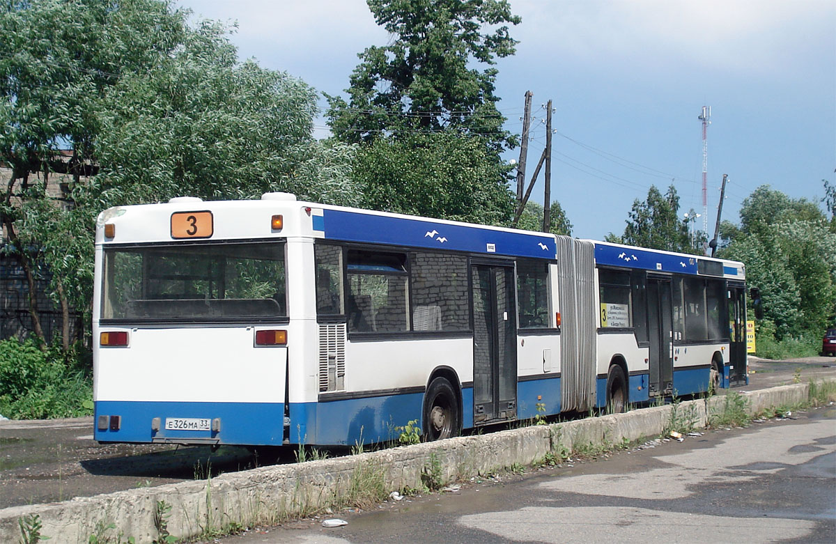 Vladimir region, MAN A11 NG272 # Е 326 МА 33