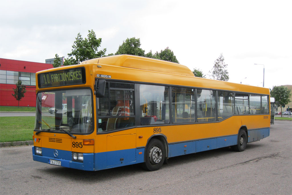 Lithuania, Mercedes-Benz O405N2 CNG # 895