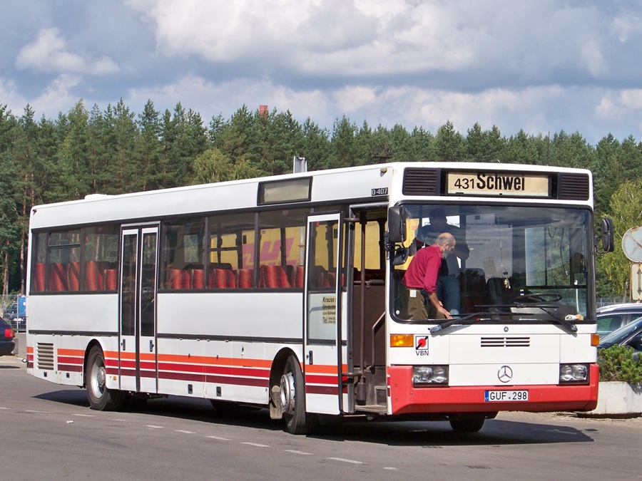 Lithuania, Mercedes-Benz O407 # GUF 298