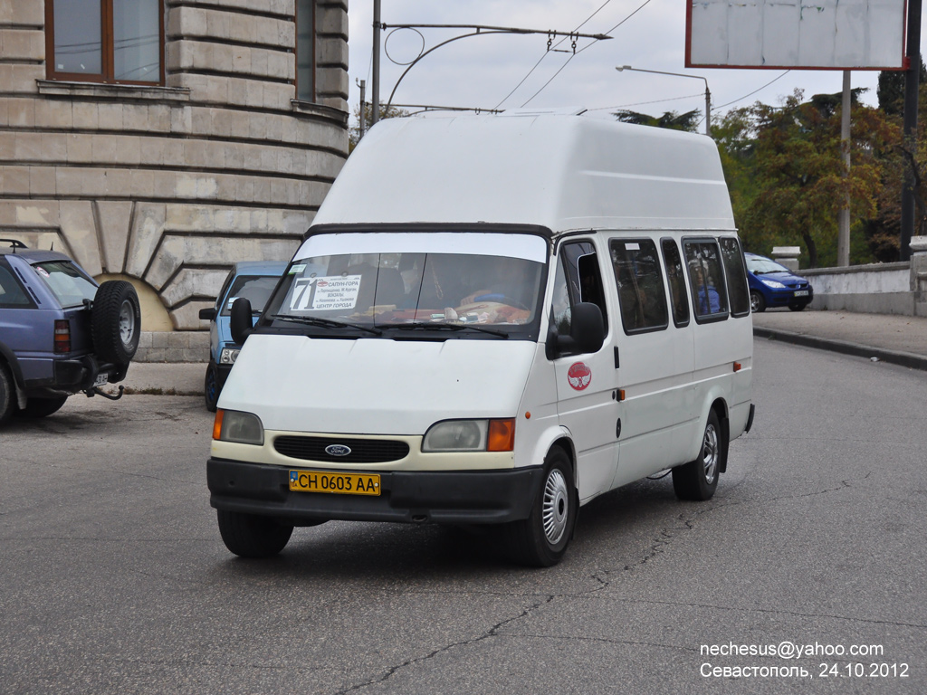 Sevastopol, Ford Transit Hi-Cube # CH 0603 AA