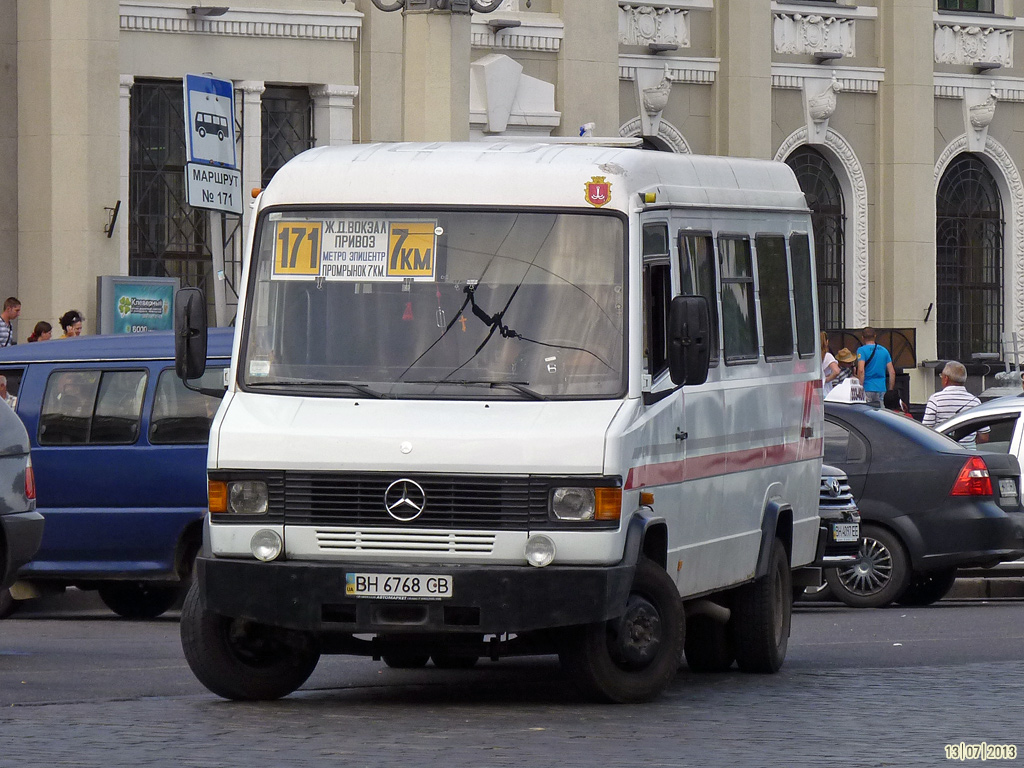 Odessa region, Mercedes-Benz T2 711D # BH 6768 CB