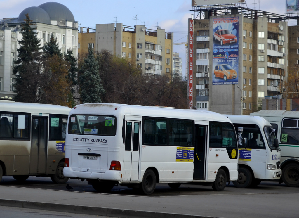 Маршрут 163 автобуса омск. Hyundai County kuzbass. 126ю маршрут Самара. Автобус Хендай Каунти Кузбасс.