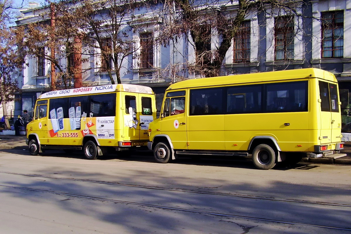 Odessa region, Mercedes-Benz Vario 612D # 162; Odessa region, Mercedes-Benz Vario 612D # 196; Odessa region — Miscellaneous photos