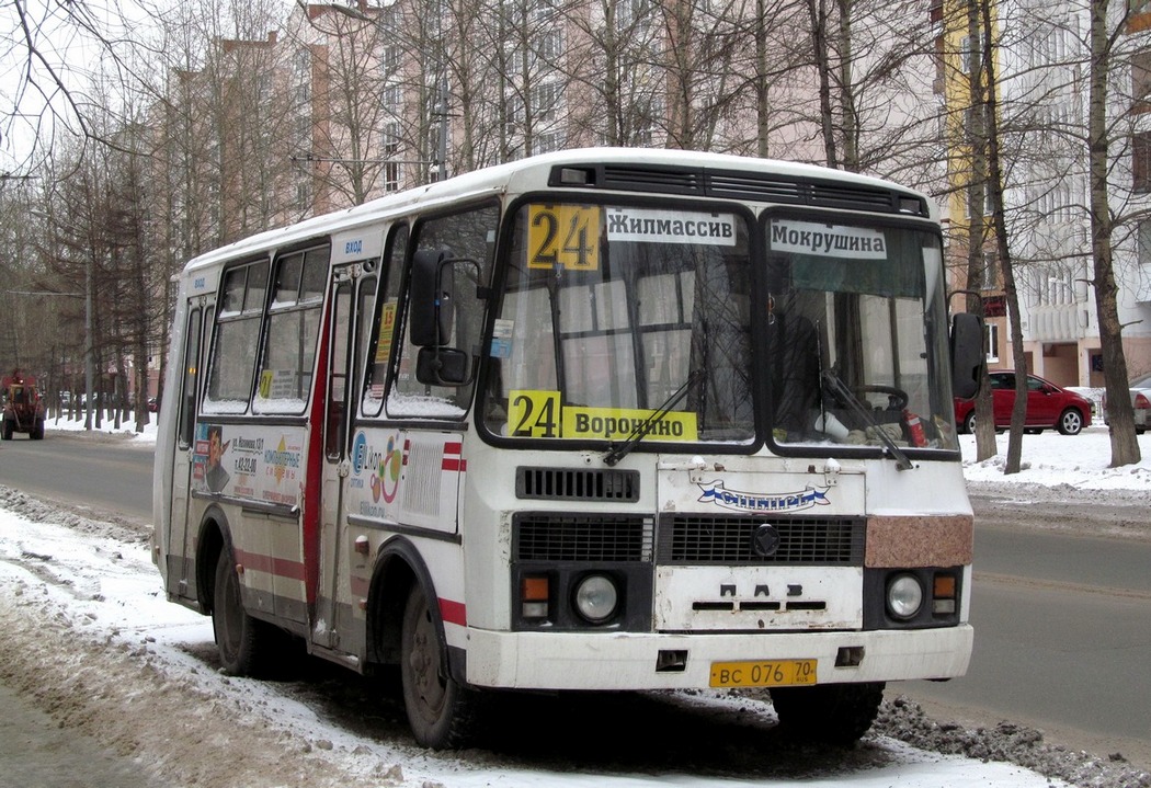 Расписание автобусов 24 воронино. ПАЗ 32051 Томск. ПАЗ Томск вс 452 70. ПАЗ 32051 Томск маршрут 23. Автобус ПАЗ Томск 24 маршрут.