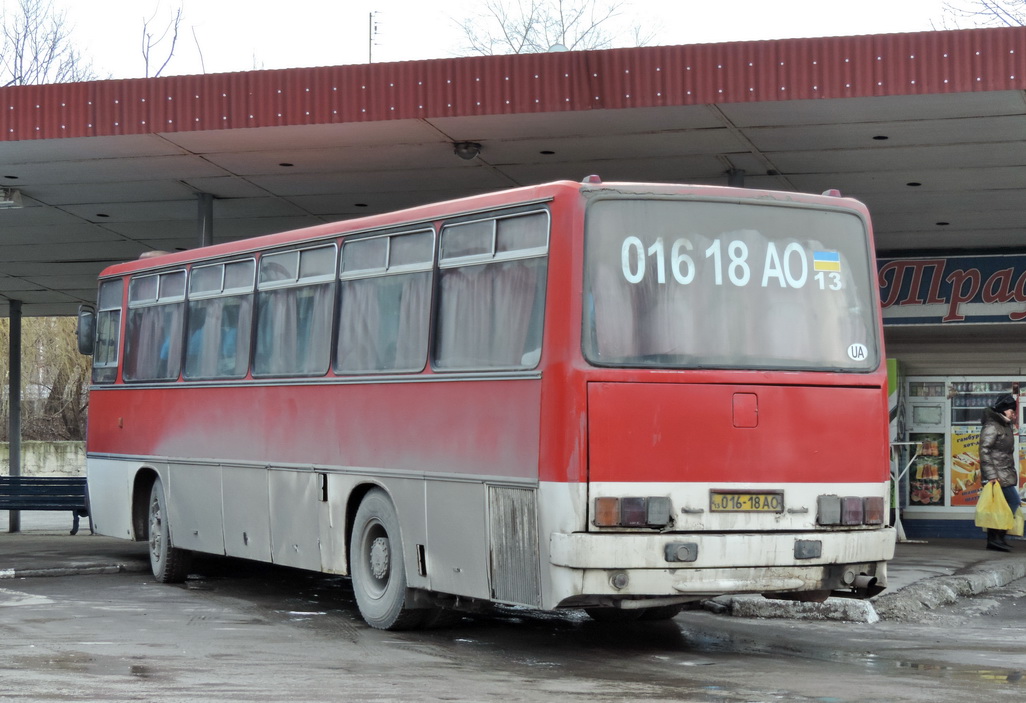 Lugansk region, Ikarus 256.74 # 016-18 АО