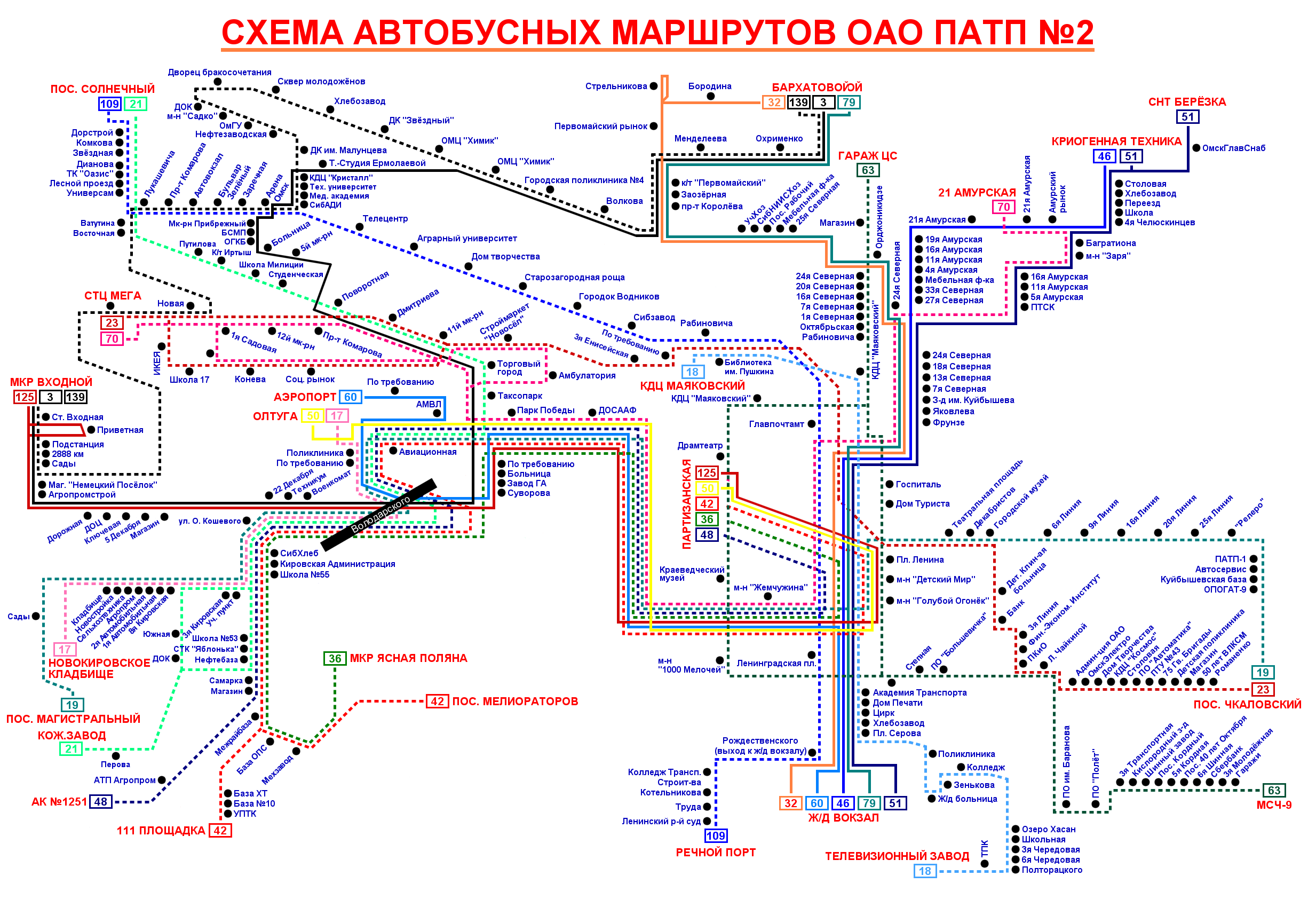 Омская область схемы фотобус