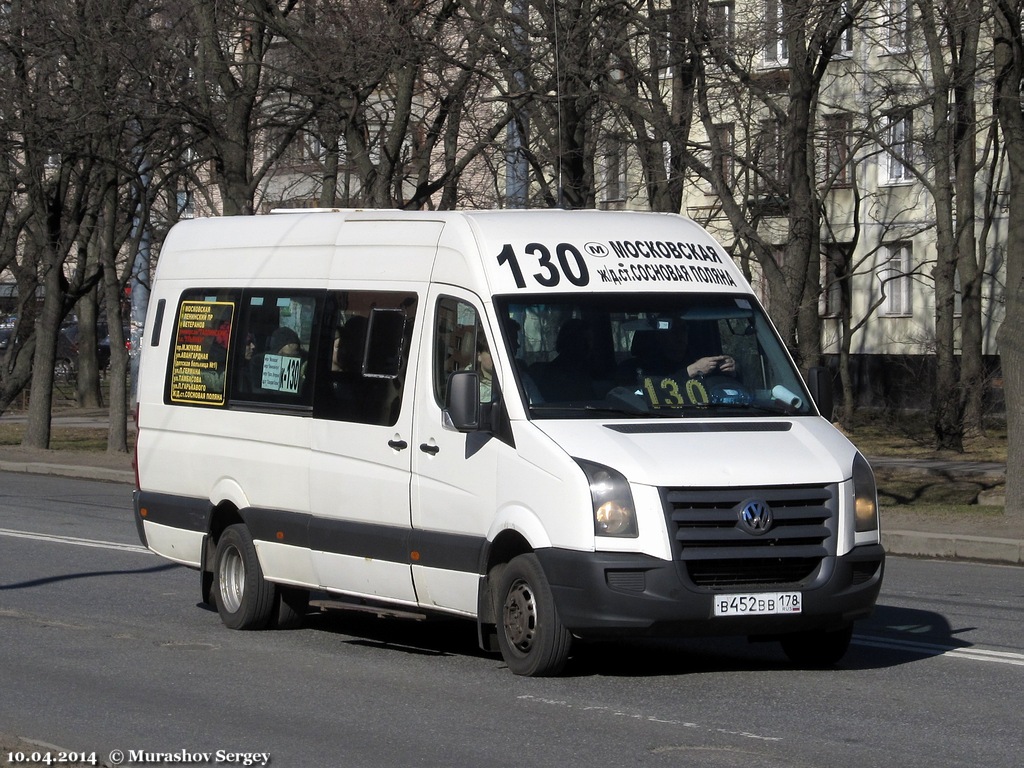 Saint Petersburg, BTD-2219 (Volkswagen Crafter) # В 452 ВВ 178