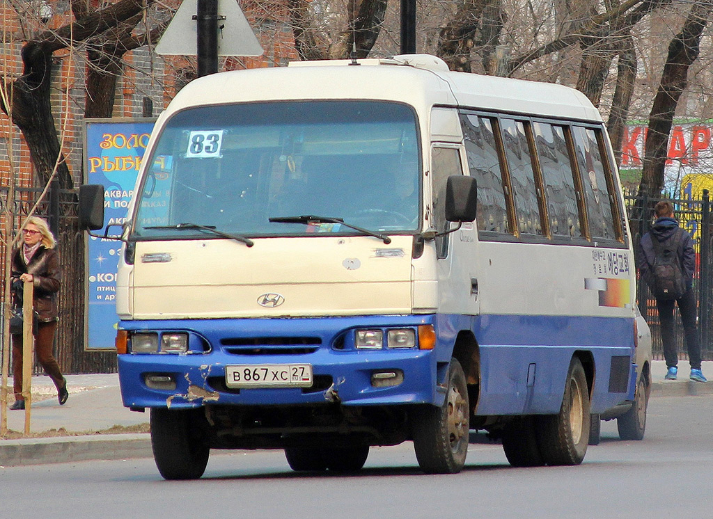 Hyundai chorus размеры