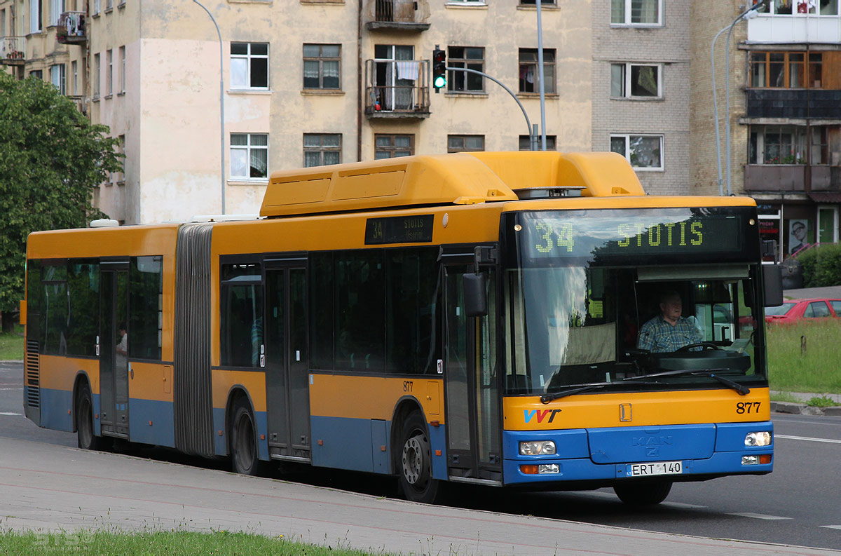 Lithuania, MAN A23 NG313 CNG # 877