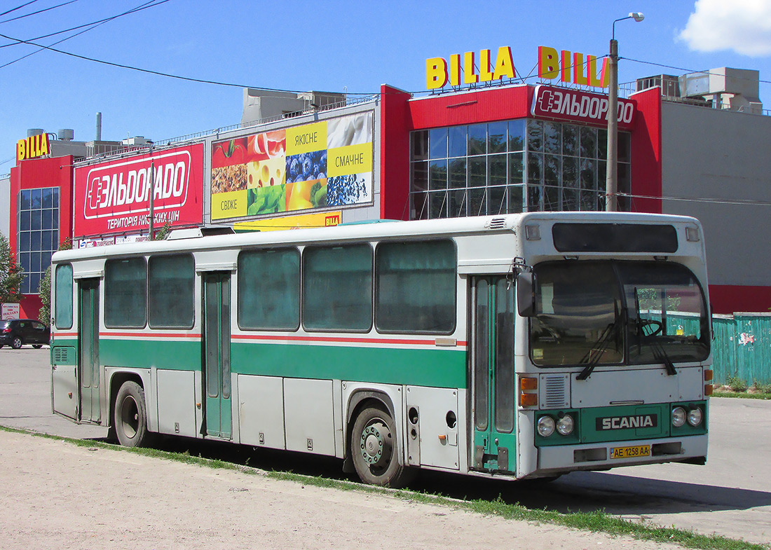 Dnepropetrovsk region, Scania CR112 # AE 1258 AA