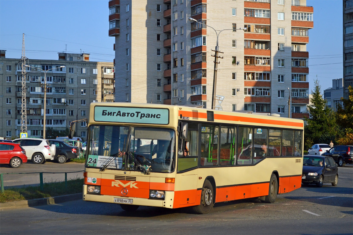 Vladimir region, Mercedes-Benz O405N2 # Х 898 МК 33