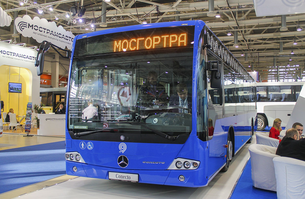 Moscow, Mercedes-Benz Conecto II # 05122; Moscow — ExpoCityTrance — 2014