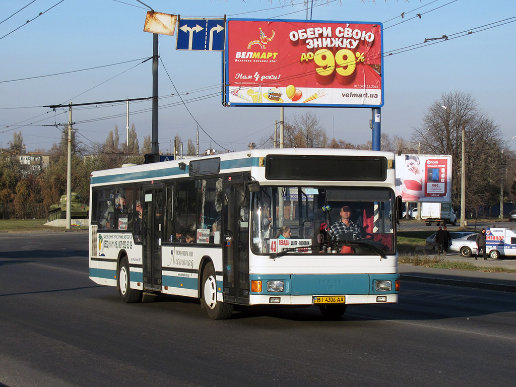 Poltava region, MAN A10 NL202 # BI 4306 AA
