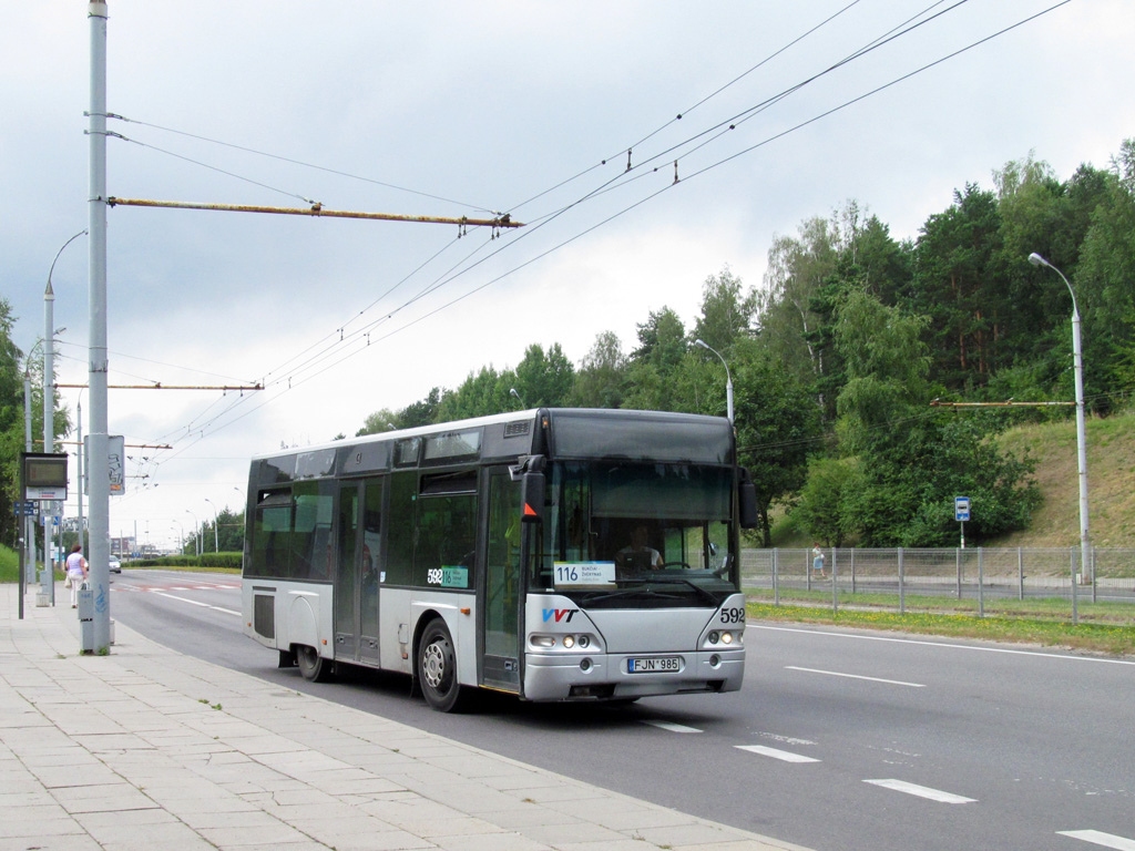 Lithuania, Neoplan N4407 Centroliner # 592
