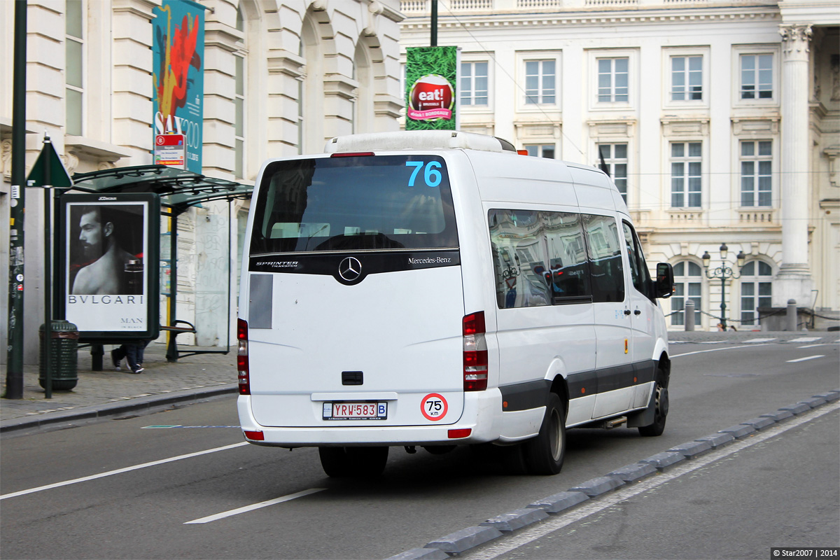 Belgium, Mercedes-Benz Sprinter Transfer 55 # 76