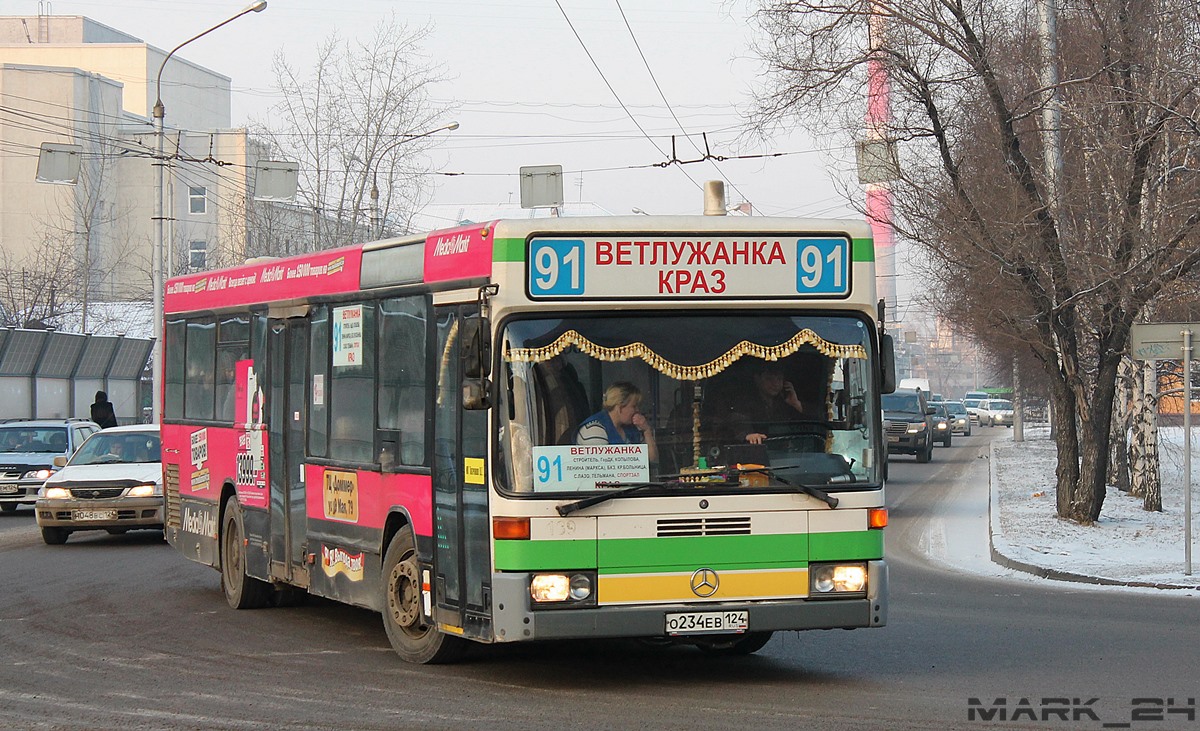 Krasnoyarsk region, Mercedes-Benz O405N2 # О 234 ЕВ 124