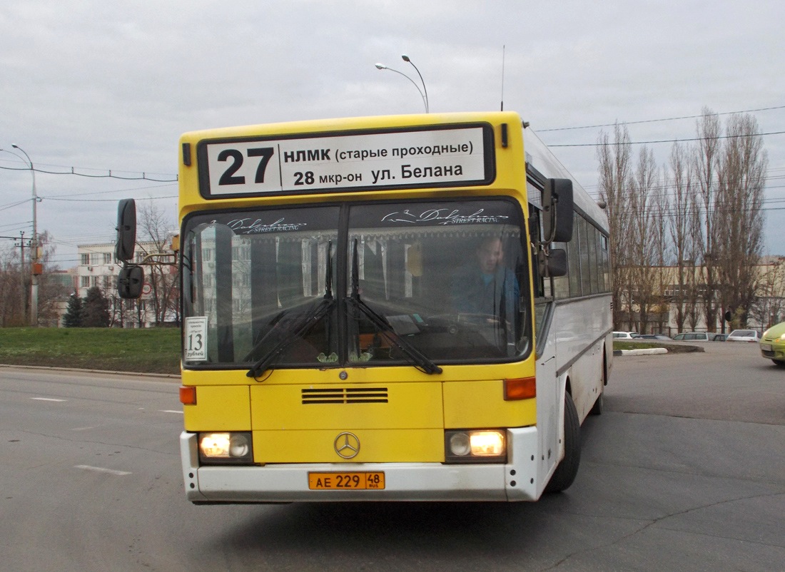 Lipetsk region, Mercedes-Benz O405 # АЕ 229 48