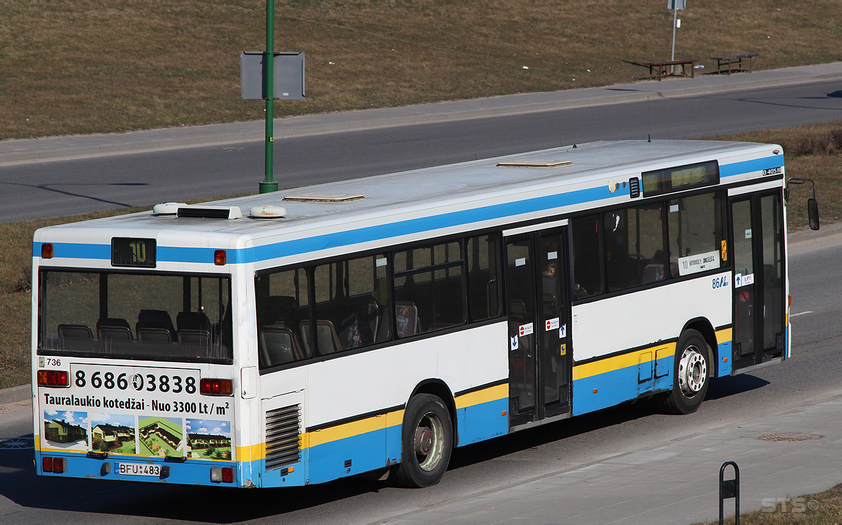 Lithuania, Mercedes-Benz O405N # 86