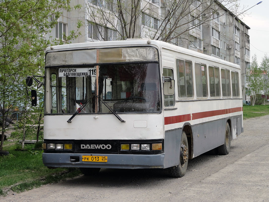 Daewoo bs106 салон