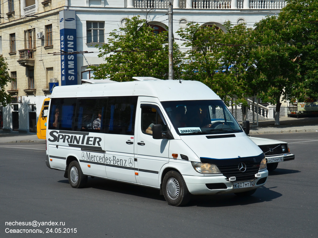 Republic of Crimea, Mercedes-Benz Sprinter 313CDI # К 307 МТ 82