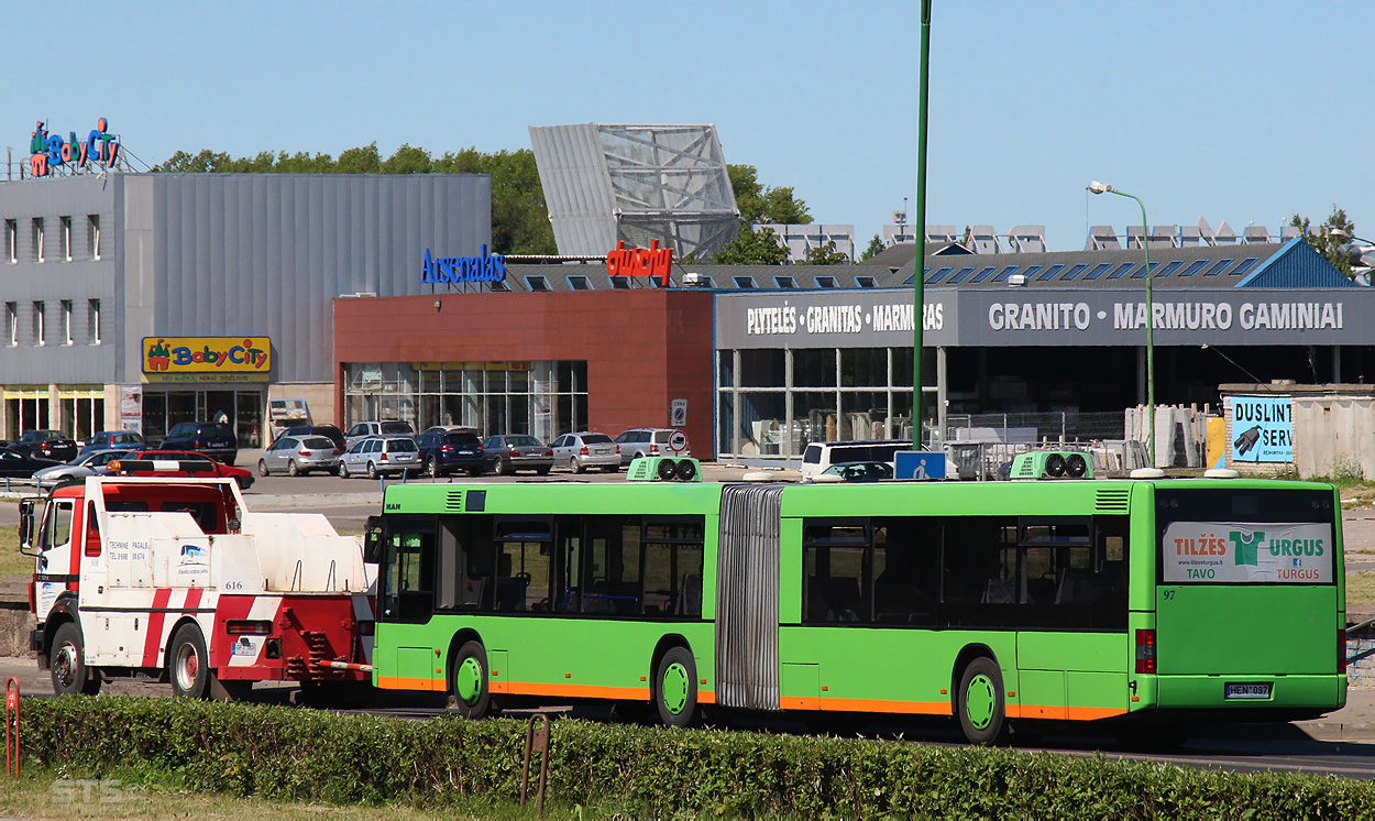 Lithuania, MAN A23 NG313 # 97; Lithuania — Broken down buses and service vehicle