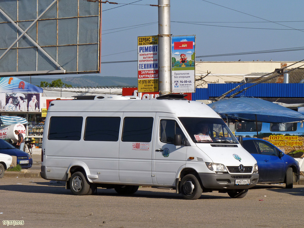 Sevastopol, Mercedes-Benz Sprinter 416CDI # А 607 ЕН 92