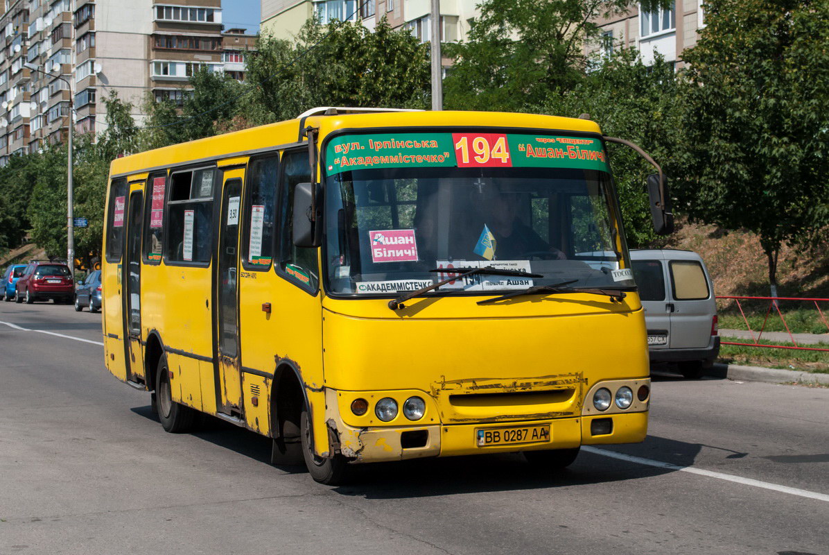 Kyiv, Bogdan A09201 # BB 0287 AA