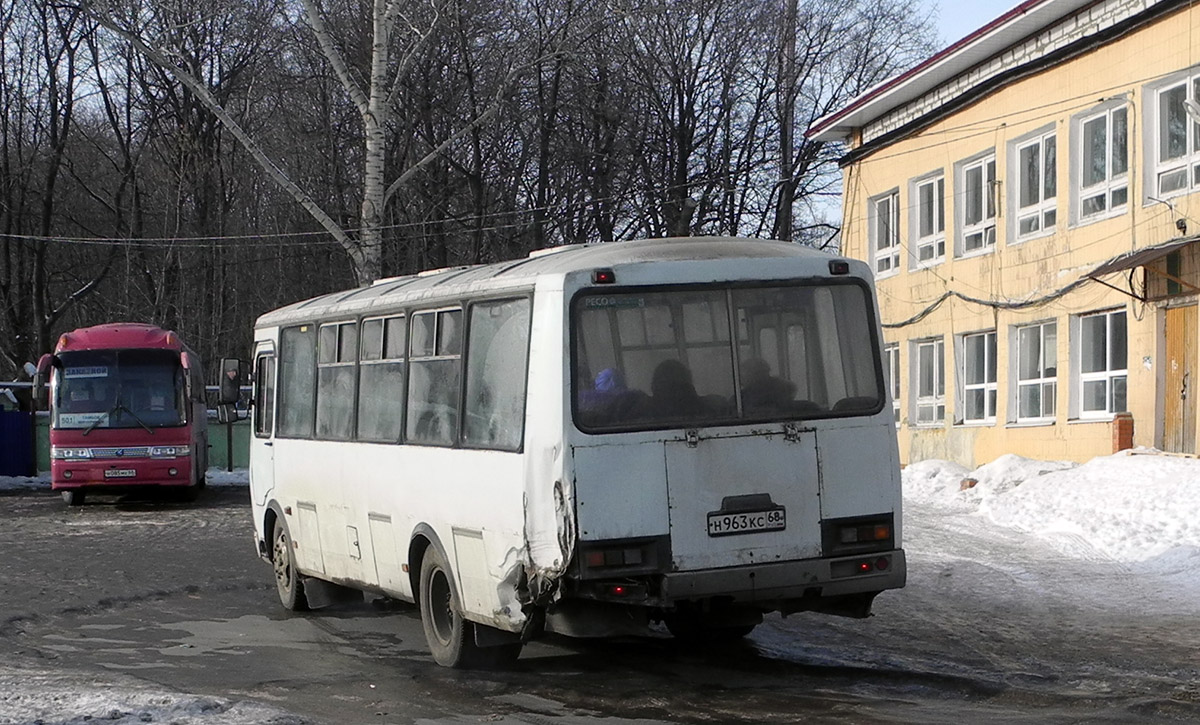 Автобус с автовокзала мичуринск