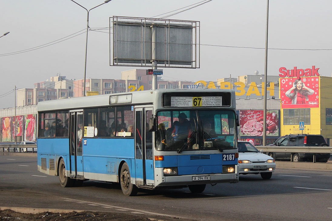 Almaty, Mercedes-Benz O405 # 2187